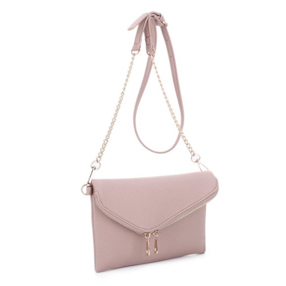 Multicompartment Crossbody Bag With Flap Closure, Adjustable Strap, Interior :3 - Picture 1 of 5